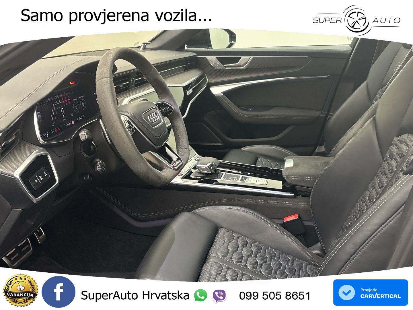 Audi RS6 Avant 4.0 TFSI V8 performance (630 KS)  quattro tiptronic ACC+HEAD+4xGR SJED+360+PANO