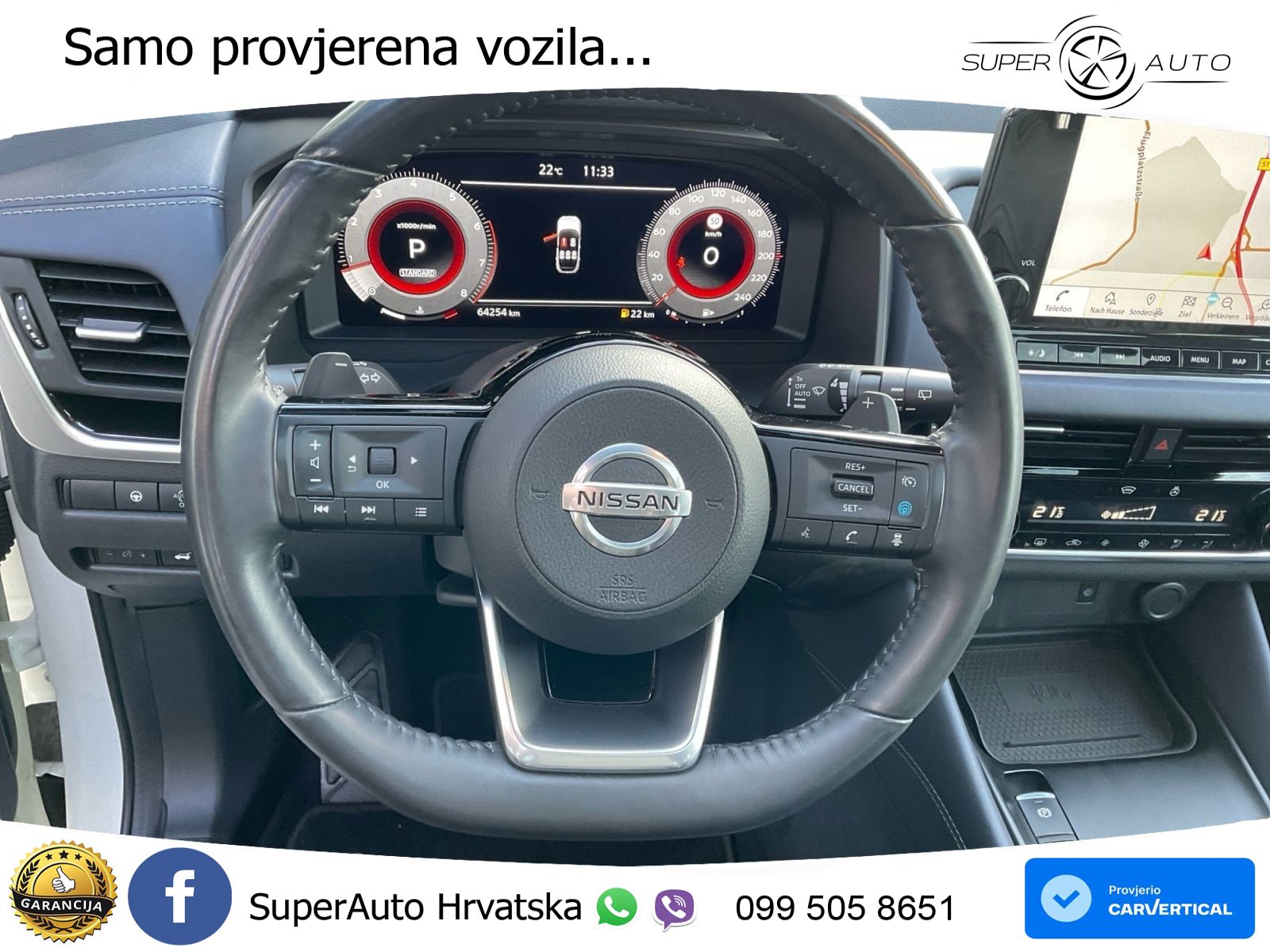 Nissan Qashqai 1.3 DIG-T (158 KS) 4x4 Xtronic Tekna ACC+HEAD+GR SJED+360+PANO
