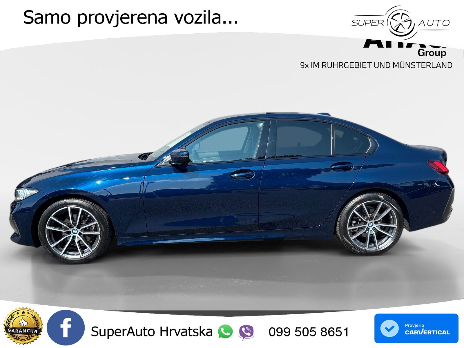 BMW 320d (190 KS) Steptronic LED+GR SJED+ACC
