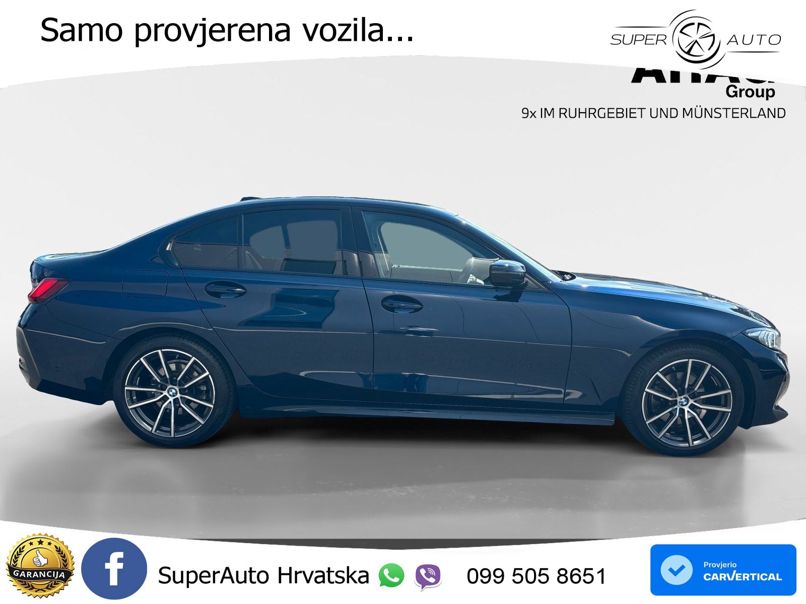 BMW 320d (190 KS) Steptronic LED+GR SJED+ACC