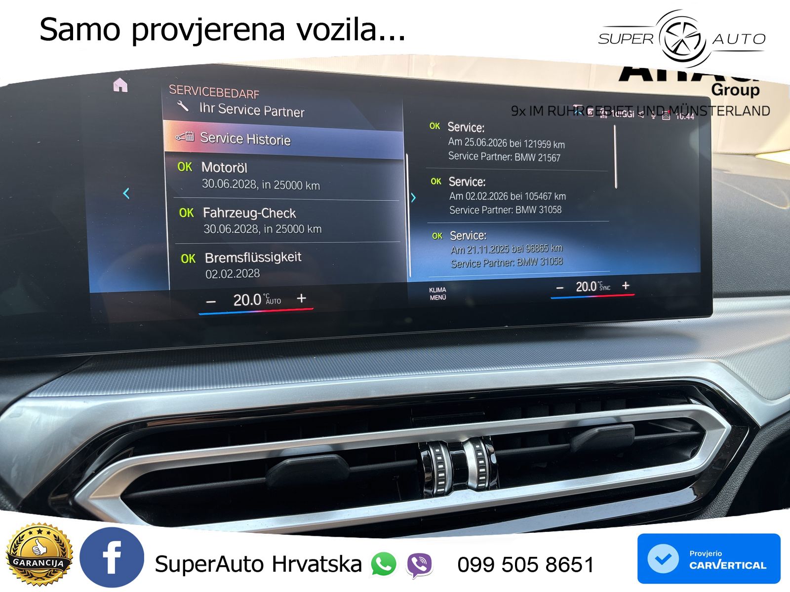 BMW 320d (190 KS) Steptronic LED+GR SJED+ACC