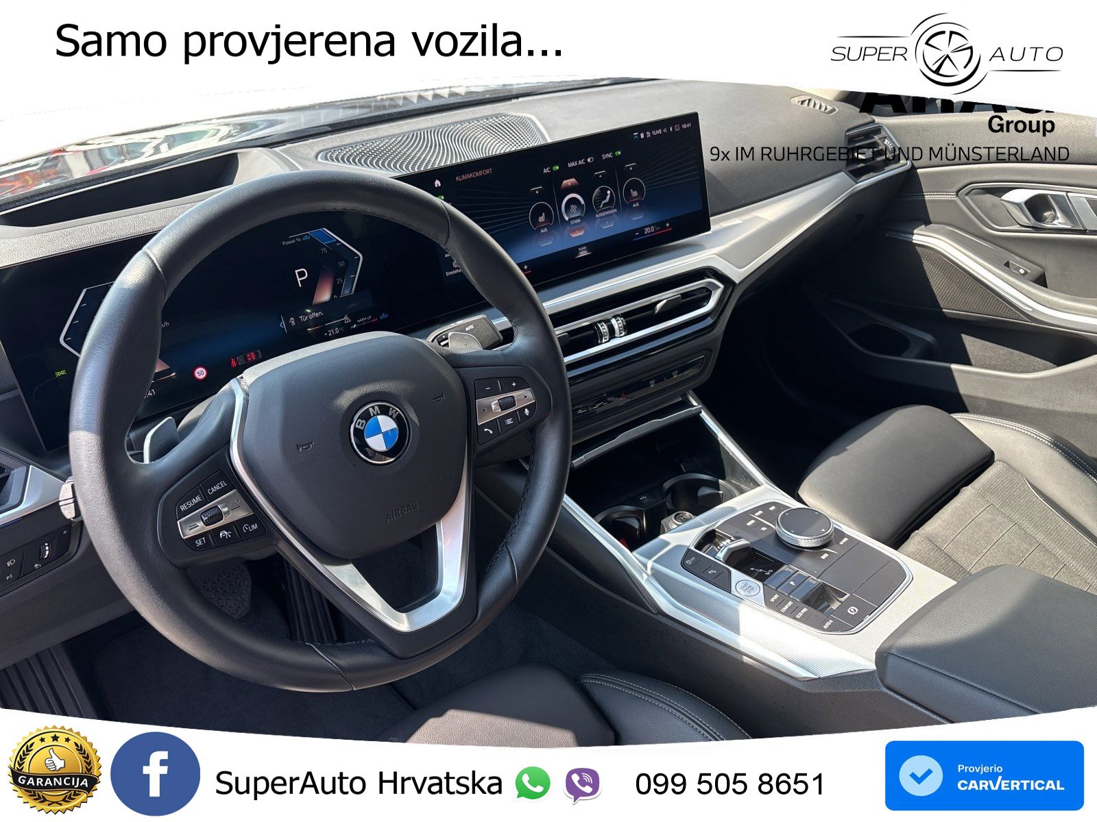BMW 320d (190 KS) Steptronic LED+GR SJED+ACC