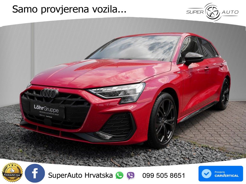 Audi A3 35 TFSI (150 KS) S tronic S line MATRIX+GR SJED+KAM