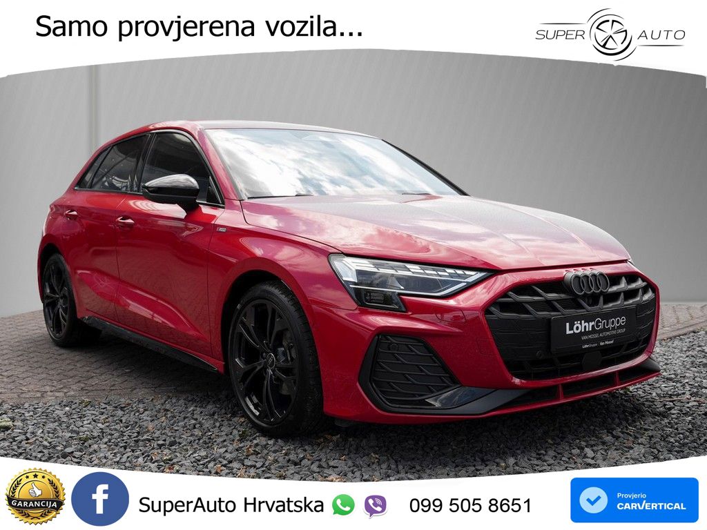 Audi A3 35 TFSI (150 KS) S tronic S line MATRIX+GR SJED+KAM