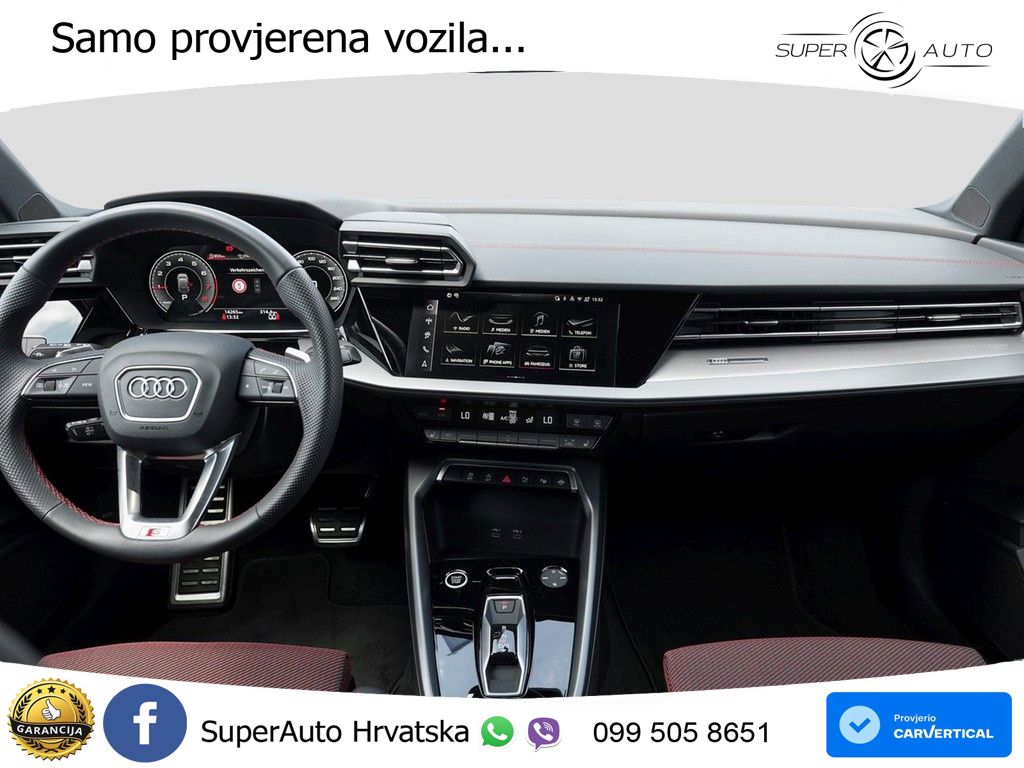 Audi A3 35 TFSI (150 KS) S tronic S line MATRIX+GR SJED+KAM