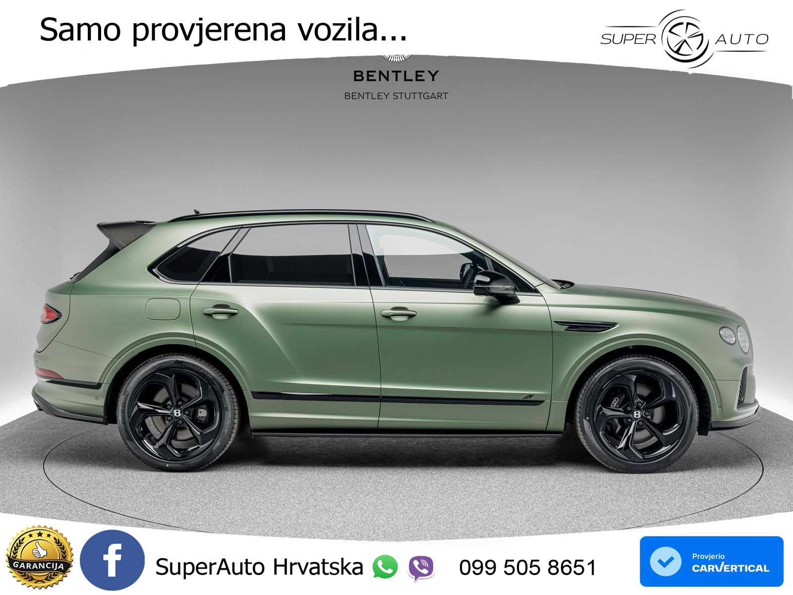 Bentley Bentayga 4.0 V8 (550 KS) AWD Automatic LED+GR SJED+ACC