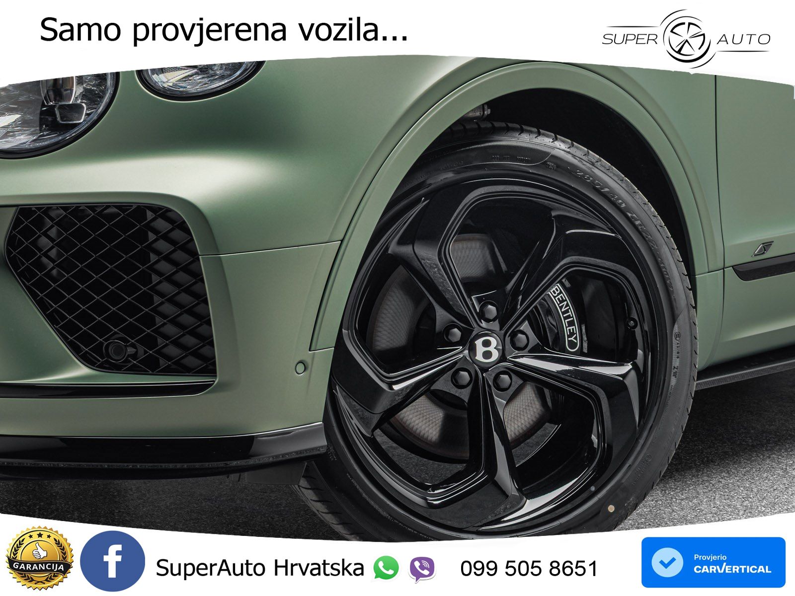 Bentley Bentayga 4.0 V8 (550 KS) AWD Automatic LED+GR SJED+ACC