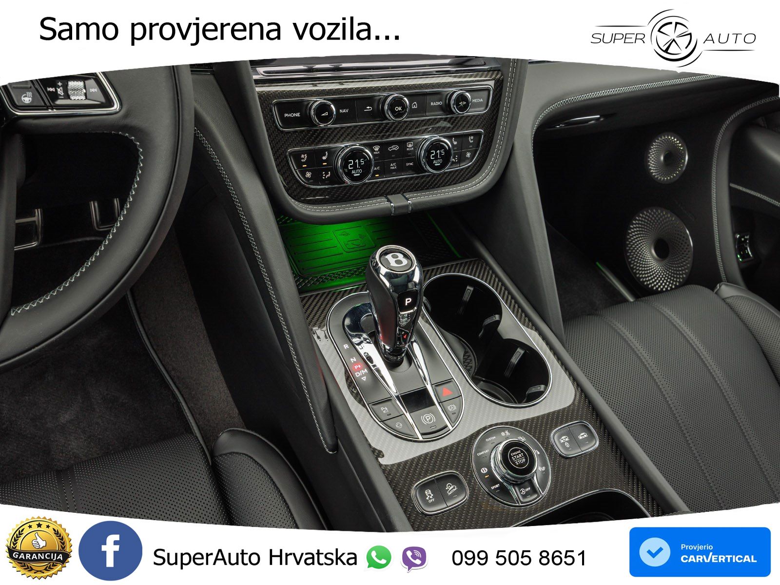 Bentley Bentayga 4.0 V8 (550 KS) AWD Automatic LED+GR SJED+ACC