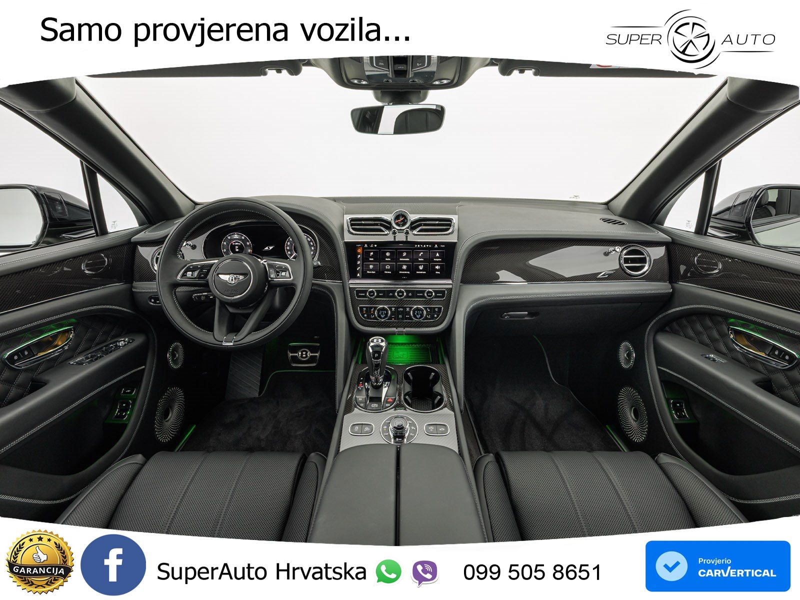 Bentley Bentayga 4.0 V8 (550 KS) AWD Automatic LED+GR SJED+ACC
