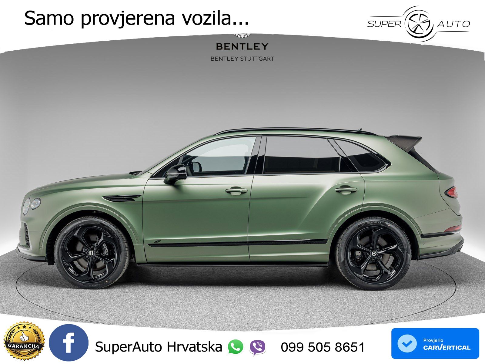 Bentley Bentayga 4.0 V8 (550 KS) AWD Automatic LED+GR SJED+ACC