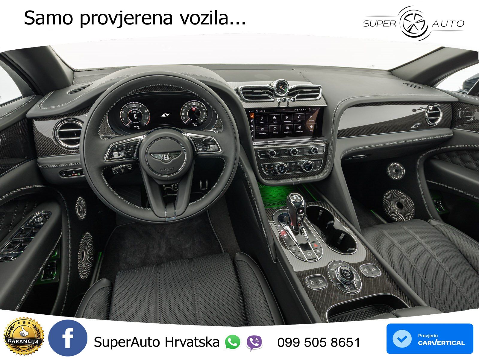 Bentley Bentayga 4.0 V8 (550 KS) AWD Automatic LED+GR SJED+ACC
