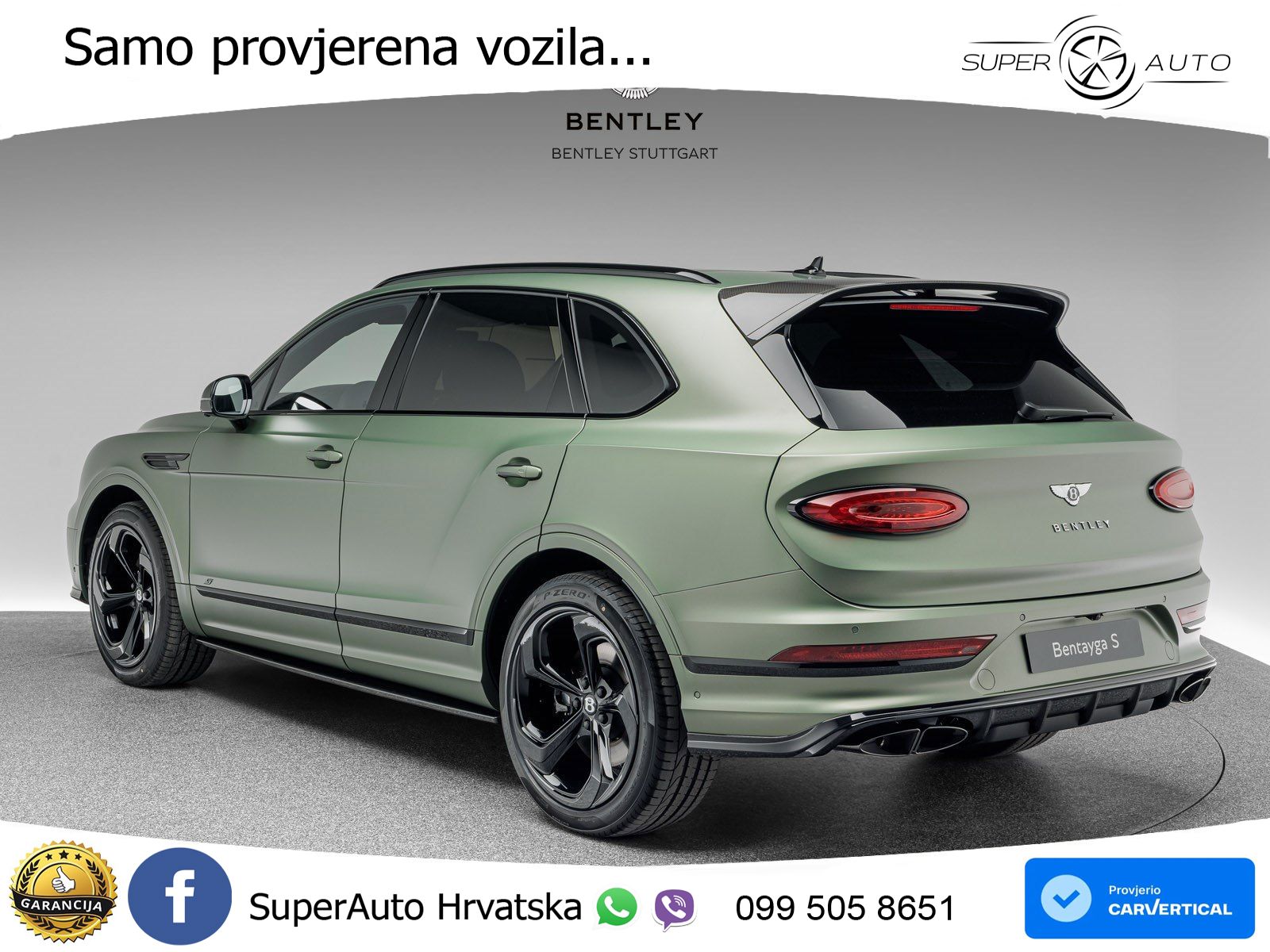 Bentley Bentayga 4.0 V8 (550 KS) AWD Automatic LED+GR SJED+ACC