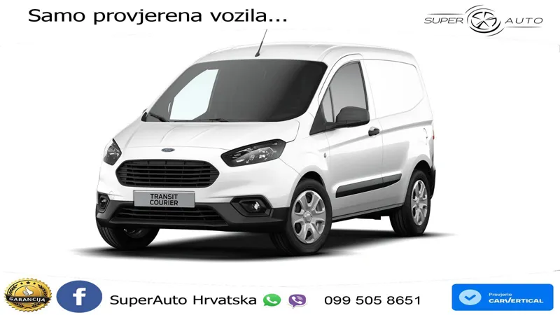 Ford Transit Courier Trend 100PS #AHK-KLIMA-TEMPOMAT 101 KS