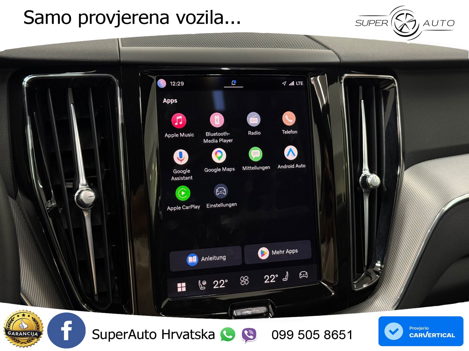 Volvo XC60 B4 Diesel FWD Geartronic LED+GR SJED+ACC