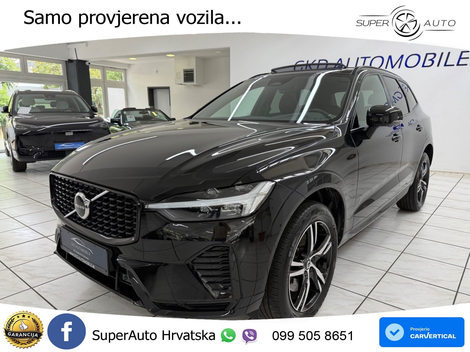 Volvo XC60 B4 Diesel FWD Geartronic LED+GR SJED+ACC