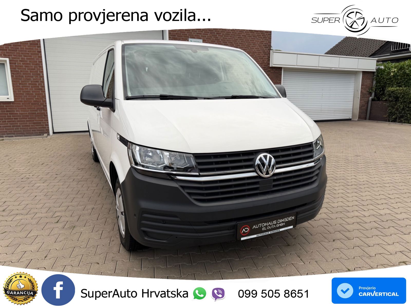 Volkswagen T6.1 Transporter Kasten 2.0 TDI Lang 110 KS