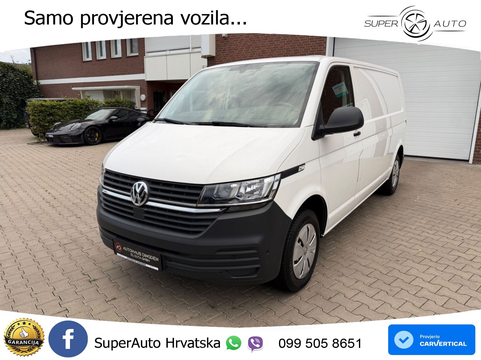 Volkswagen T6.1 Transporter Kasten 2.0 TDI Lang 110 KS