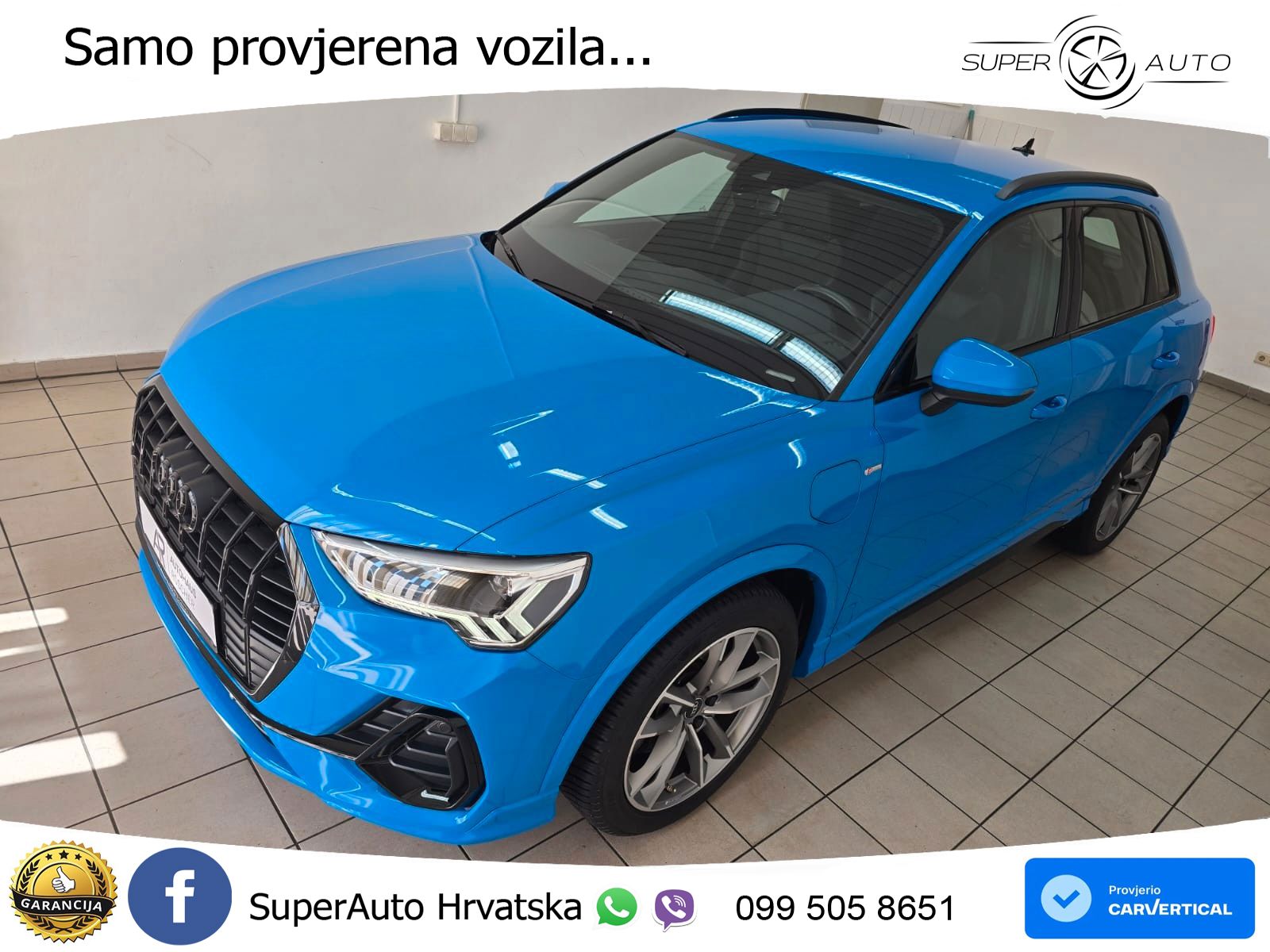 Audi Q3 45 TFSIe (245 KS) S tronic 2x S line LED+GR SJED+ACC