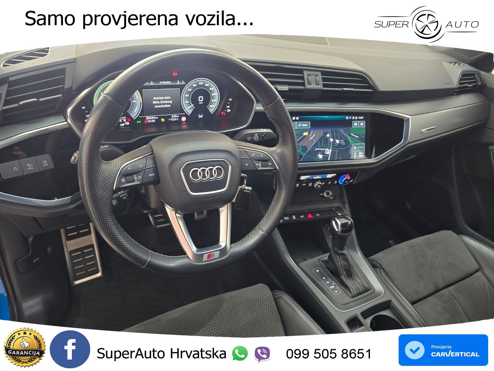 Audi Q3 45 TFSIe (245 KS) S tronic 2x S line LED+GR SJED+ACC