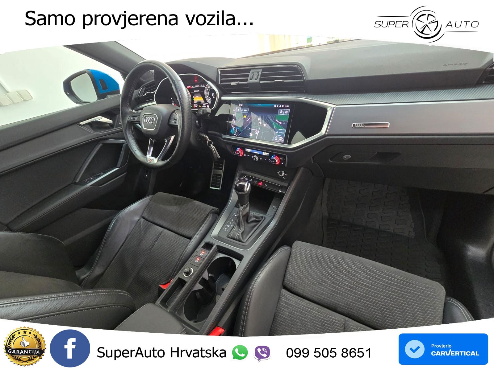 Audi Q3 45 TFSIe (245 KS) S tronic 2x S line LED+GR SJED+ACC