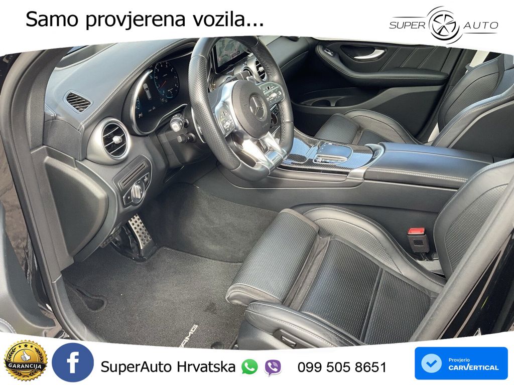 Mercedes AMG GLC 63 S V8 (510 KS) 4MATIC+ MCT ACC+HEAD+GR SJED+360+PANO