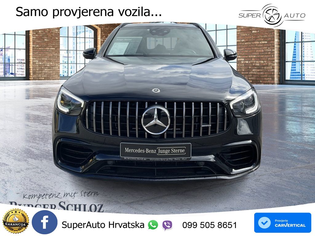 Mercedes AMG GLC 63 S V8 (510 KS) 4MATIC+ MCT ACC+HEAD+GR SJED+360+PANO