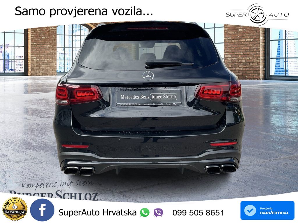 Mercedes AMG GLC 63 S V8 (510 KS) 4MATIC+ MCT ACC+HEAD+GR SJED+360+PANO