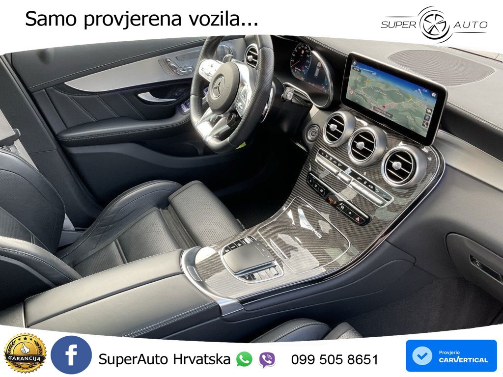 Mercedes AMG GLC 63 S V8 (510 KS) 4MATIC+ MCT ACC+HEAD+GR SJED+360+PANO