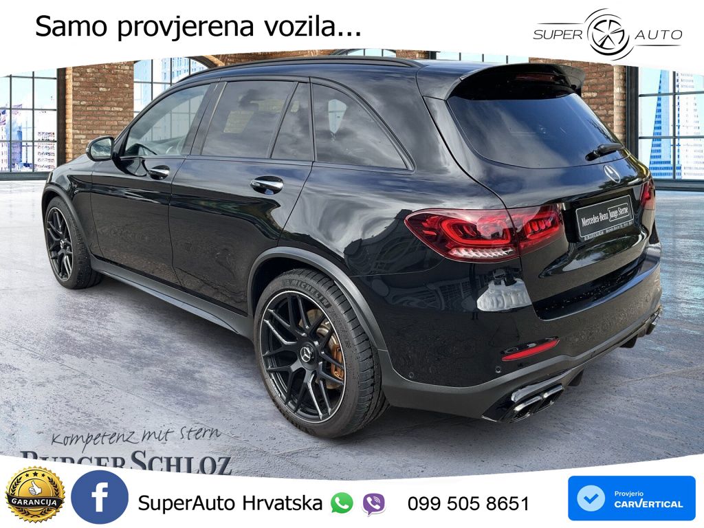 Mercedes AMG GLC 63 S V8 (510 KS) 4MATIC+ MCT ACC+HEAD+GR SJED+360+PANO
