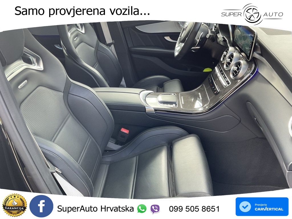 Mercedes AMG GLC 63 S V8 (510 KS) 4MATIC+ MCT ACC+HEAD+GR SJED+360+PANO