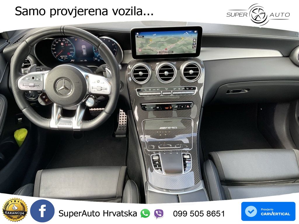 Mercedes AMG GLC 63 S V8 (510 KS) 4MATIC+ MCT ACC+HEAD+GR SJED+360+PANO