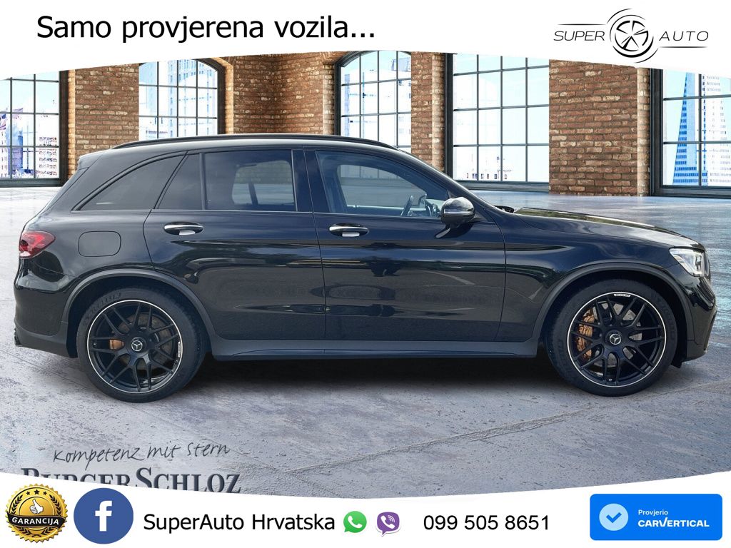 Mercedes AMG GLC 63 S V8 (510 KS) 4MATIC+ MCT ACC+HEAD+GR SJED+360+PANO