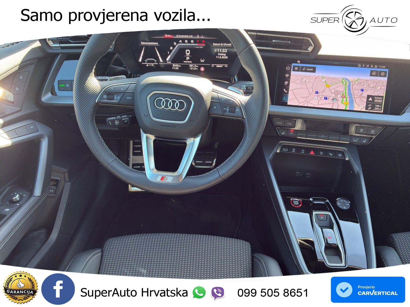 Audi S3 2.0 TFSI (333 KS) quattro S tronic LED+GR SJED+ACC