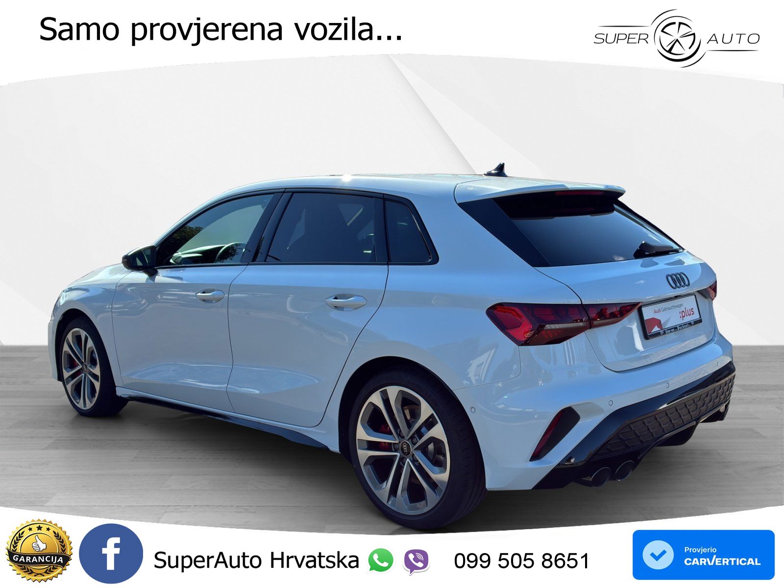 Audi S3 2.0 TFSI (333 KS) quattro S tronic LED+GR SJED+ACC