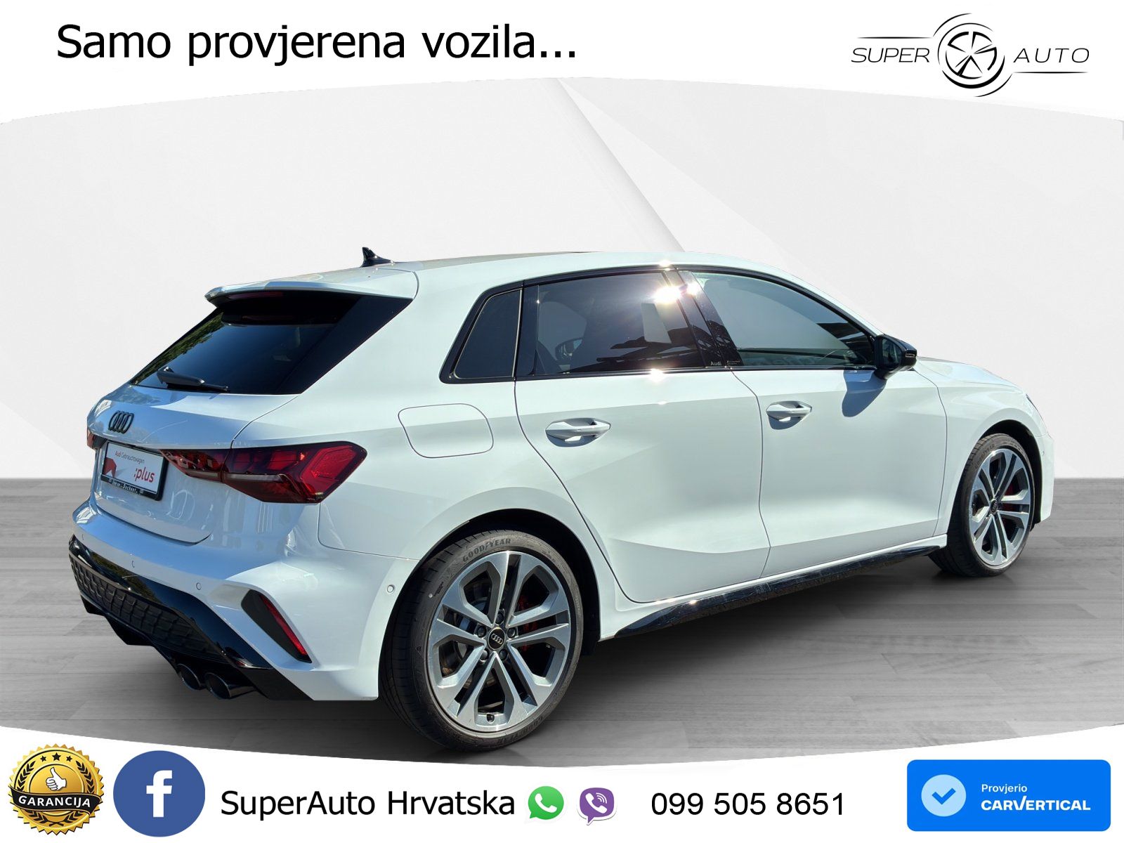 Audi S3 2.0 TFSI (333 KS) quattro S tronic LED+GR SJED+ACC