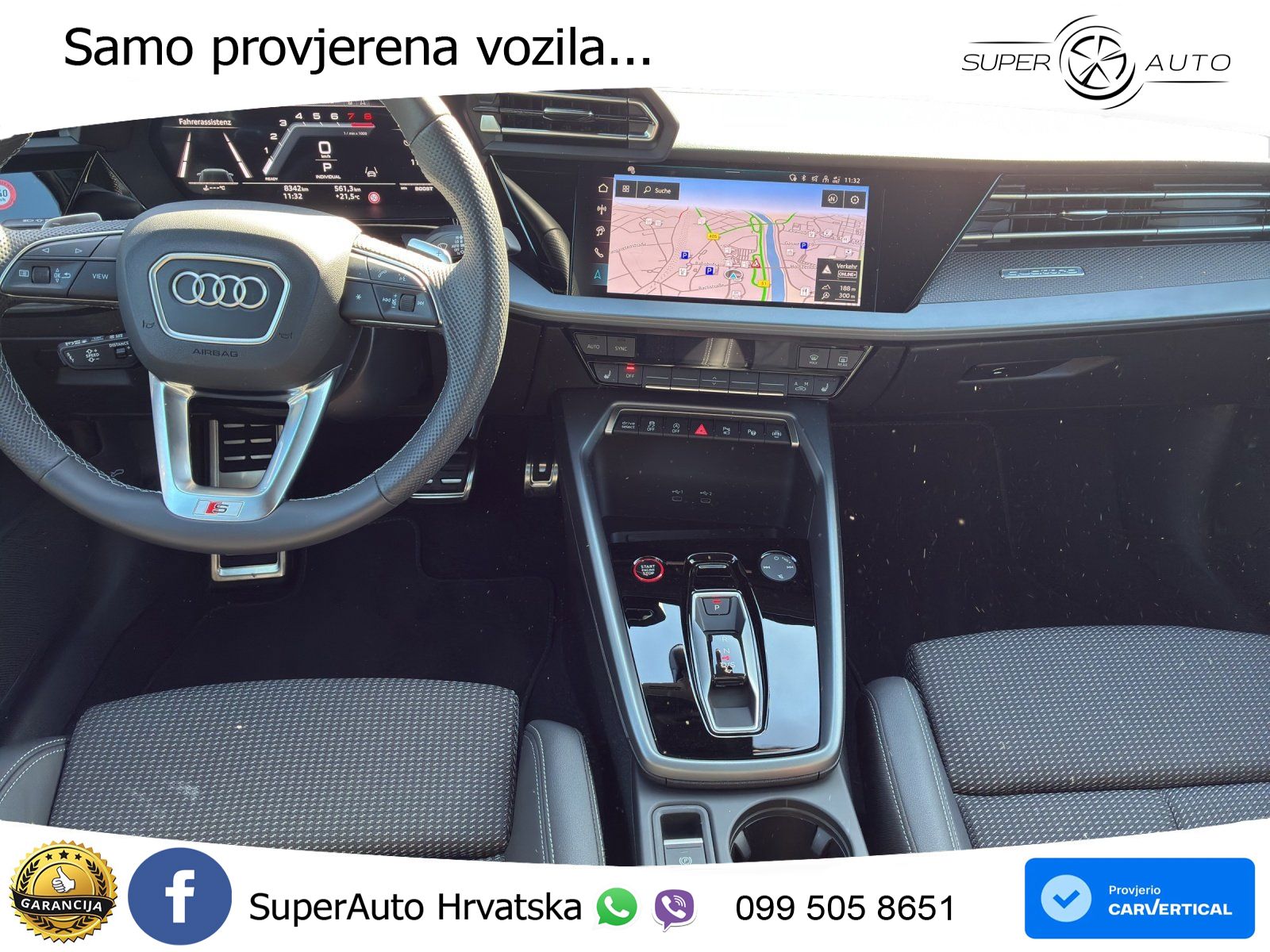 Audi S3 2.0 TFSI (333 KS) quattro S tronic LED+GR SJED+ACC