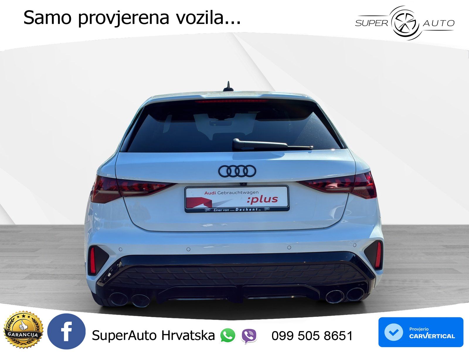 Audi S3 2.0 TFSI (333 KS) quattro S tronic LED+GR SJED+ACC