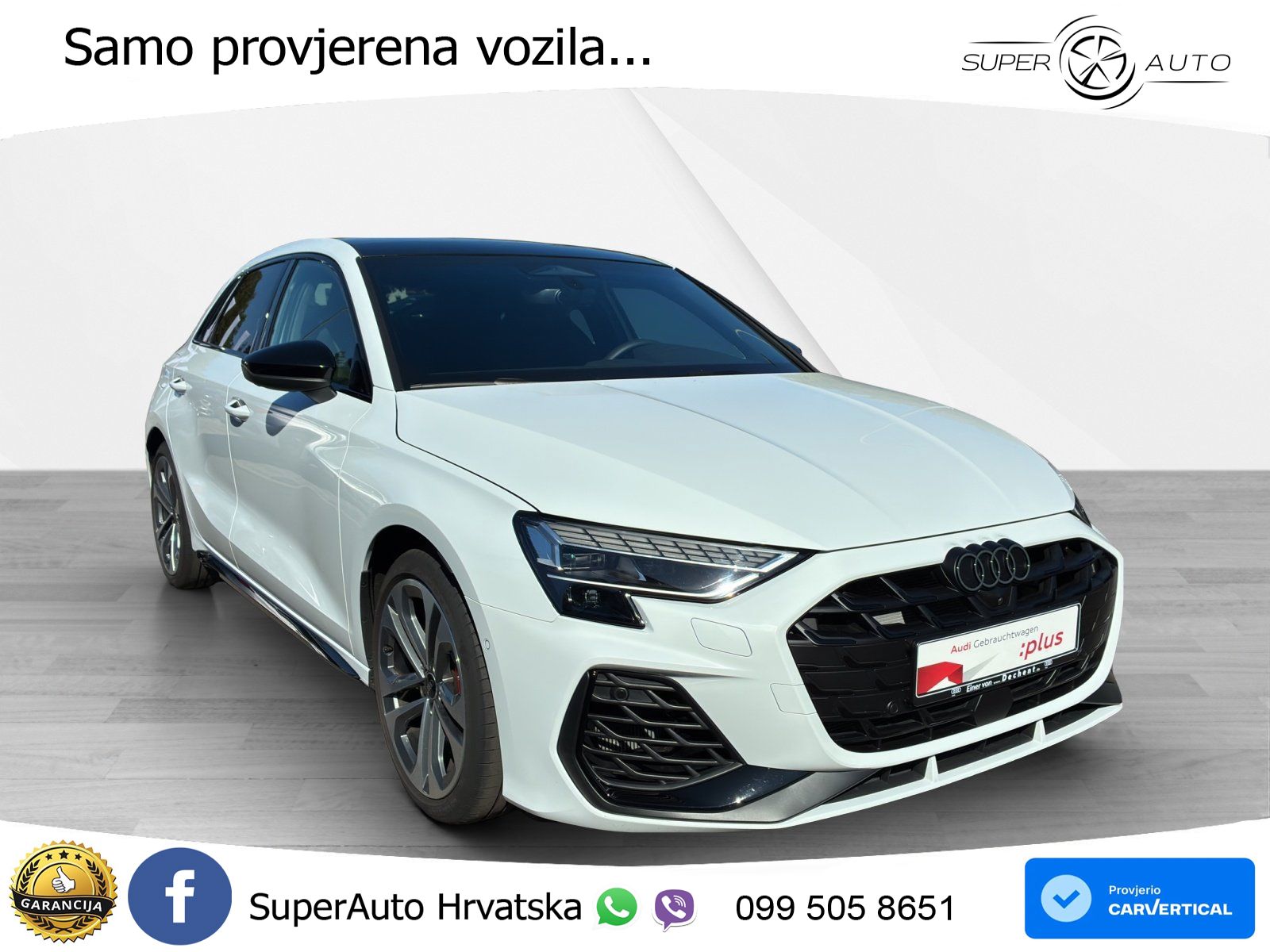 Audi S3 2.0 TFSI (333 KS) quattro S tronic LED+GR SJED+ACC