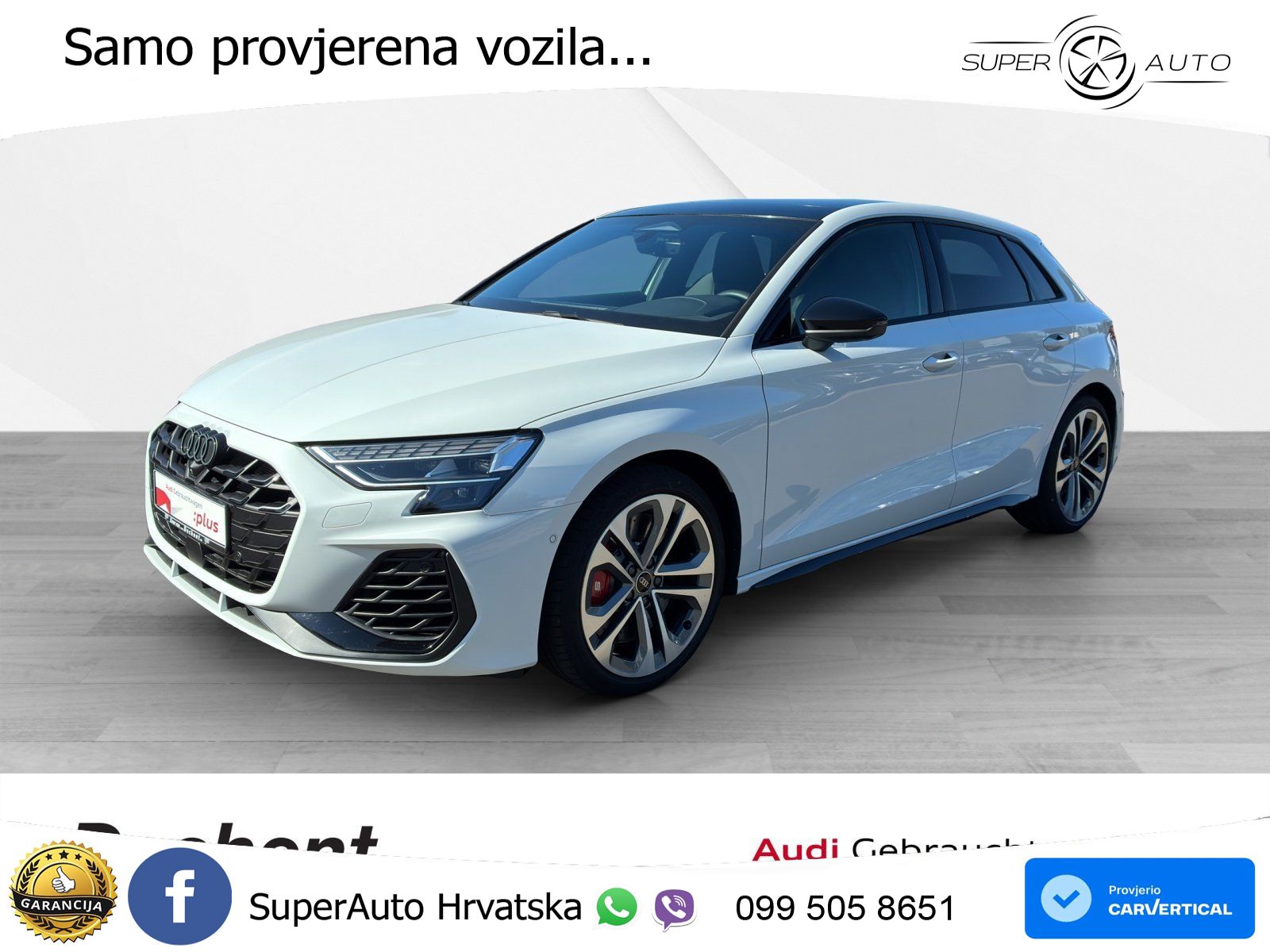 Audi S3 2.0 TFSI (333 KS) quattro S tronic LED+GR SJED+ACC