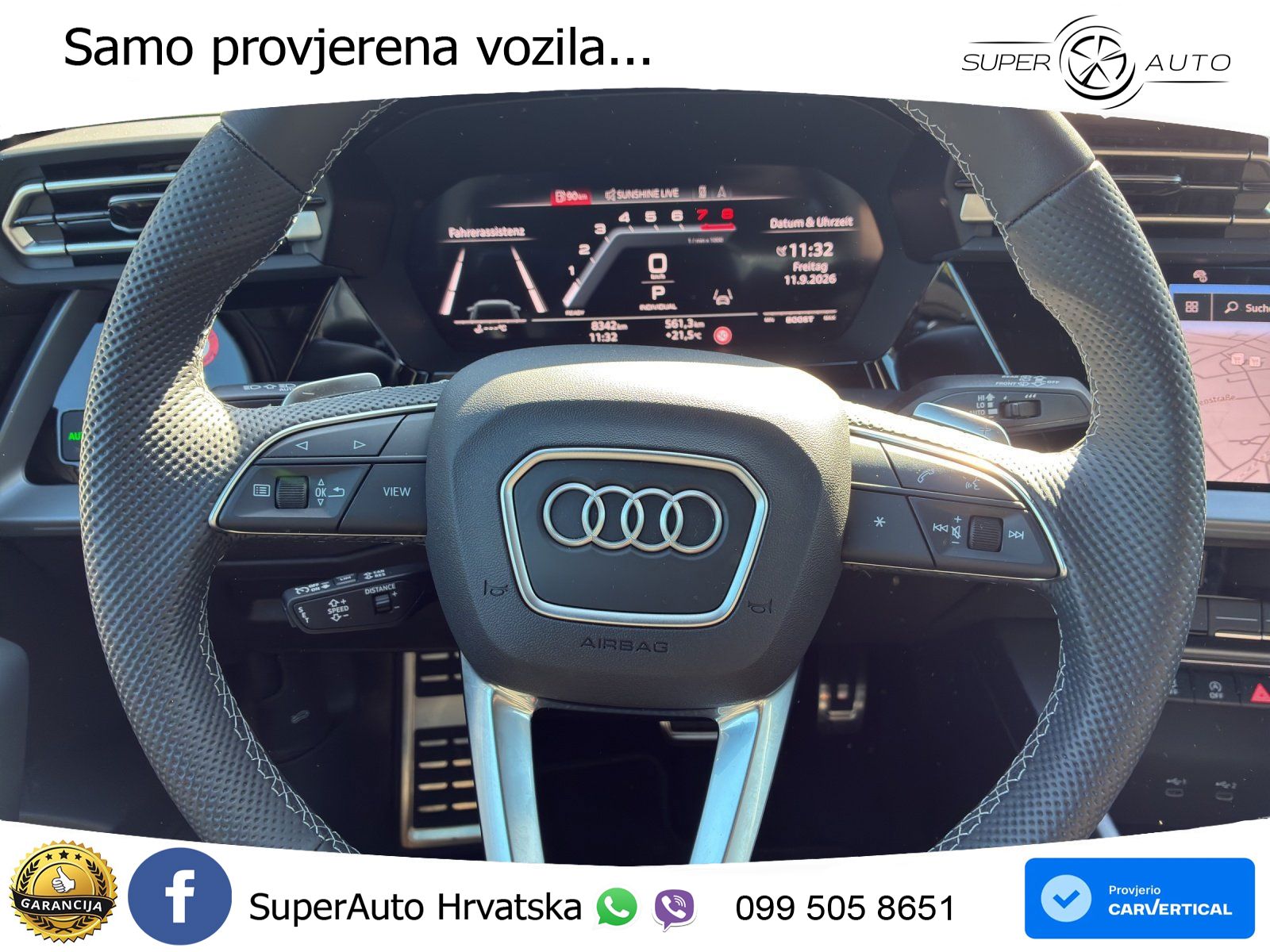 Audi S3 2.0 TFSI (333 KS) quattro S tronic LED+GR SJED+ACC