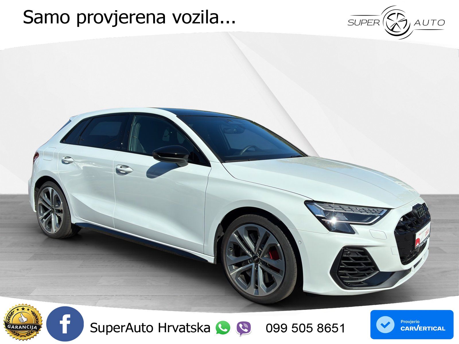 Audi S3 2.0 TFSI (333 KS) quattro S tronic LED+GR SJED+ACC