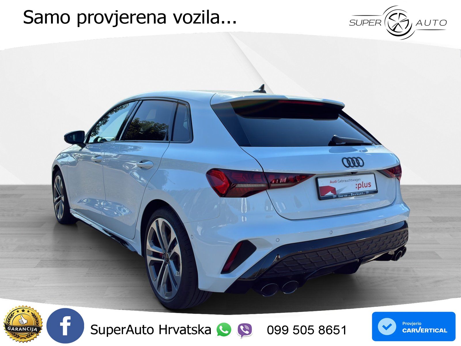Audi S3 2.0 TFSI (333 KS) quattro S tronic LED+GR SJED+ACC