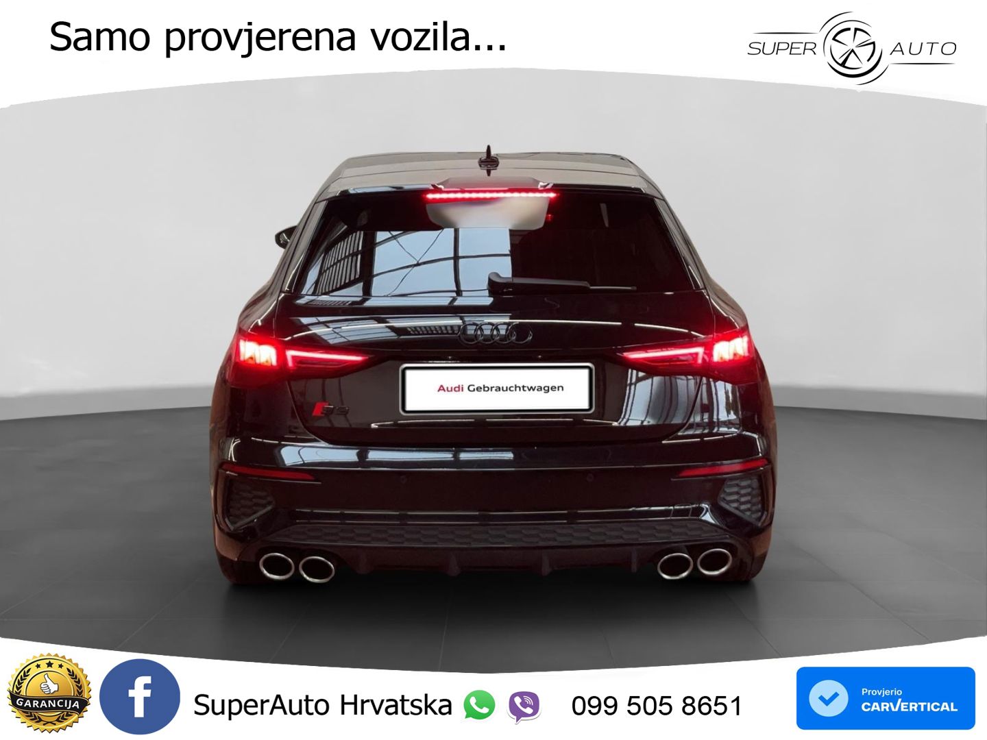 Audi S3 2.0 TFSI (310 KS) quattro S tronic LED+GR SJED+ACC