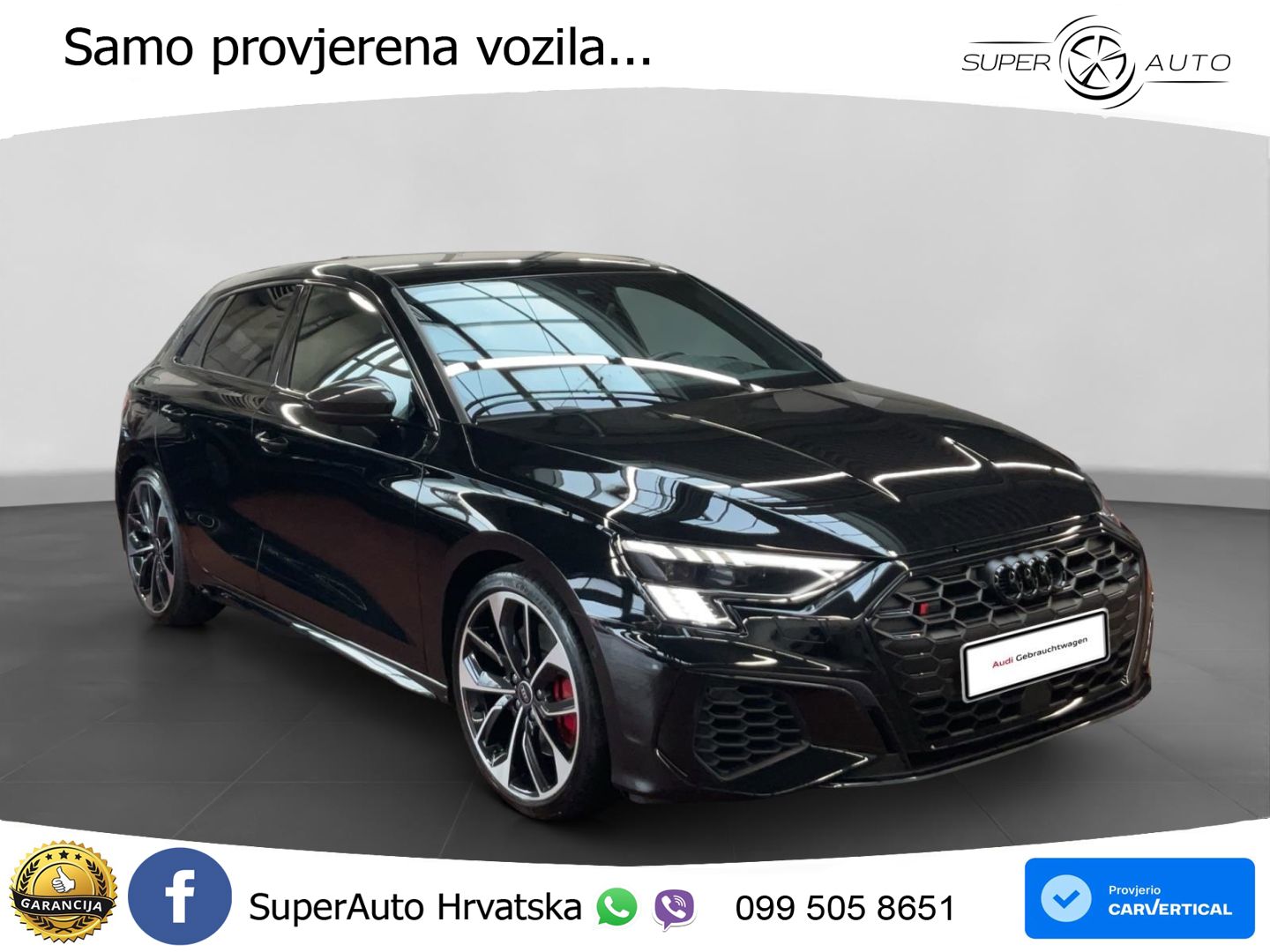 Audi S3 2.0 TFSI (310 KS) quattro S tronic LED+GR SJED+ACC