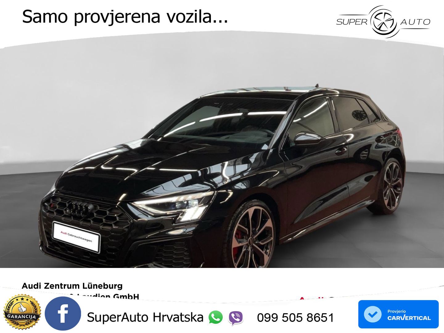 Audi S3 2.0 TFSI (310 KS) quattro S tronic LED+GR SJED+ACC