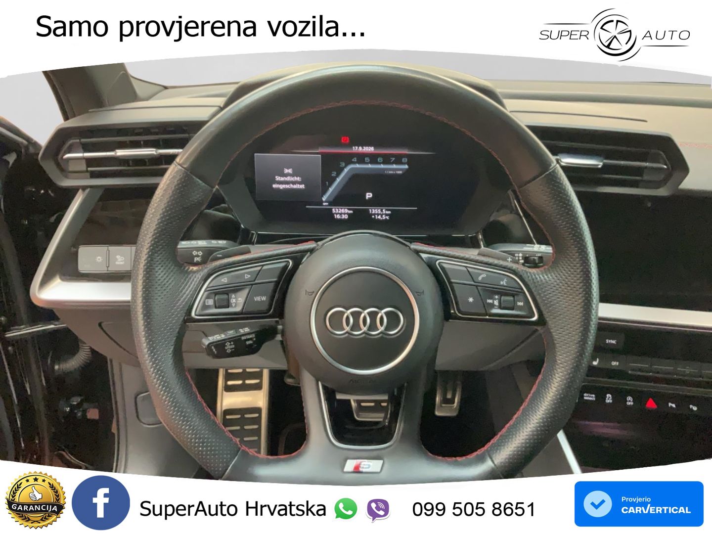Audi S3 2.0 TFSI (310 KS) quattro S tronic LED+GR SJED+ACC