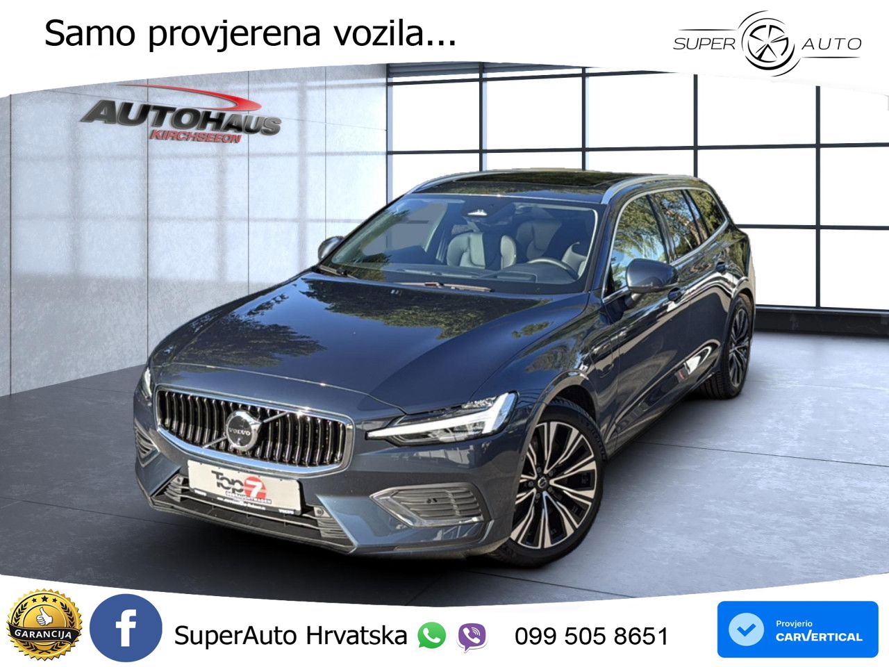 Volvo V60 2.0 T8 AWD Geartronic LED+GR SJED+ACC
