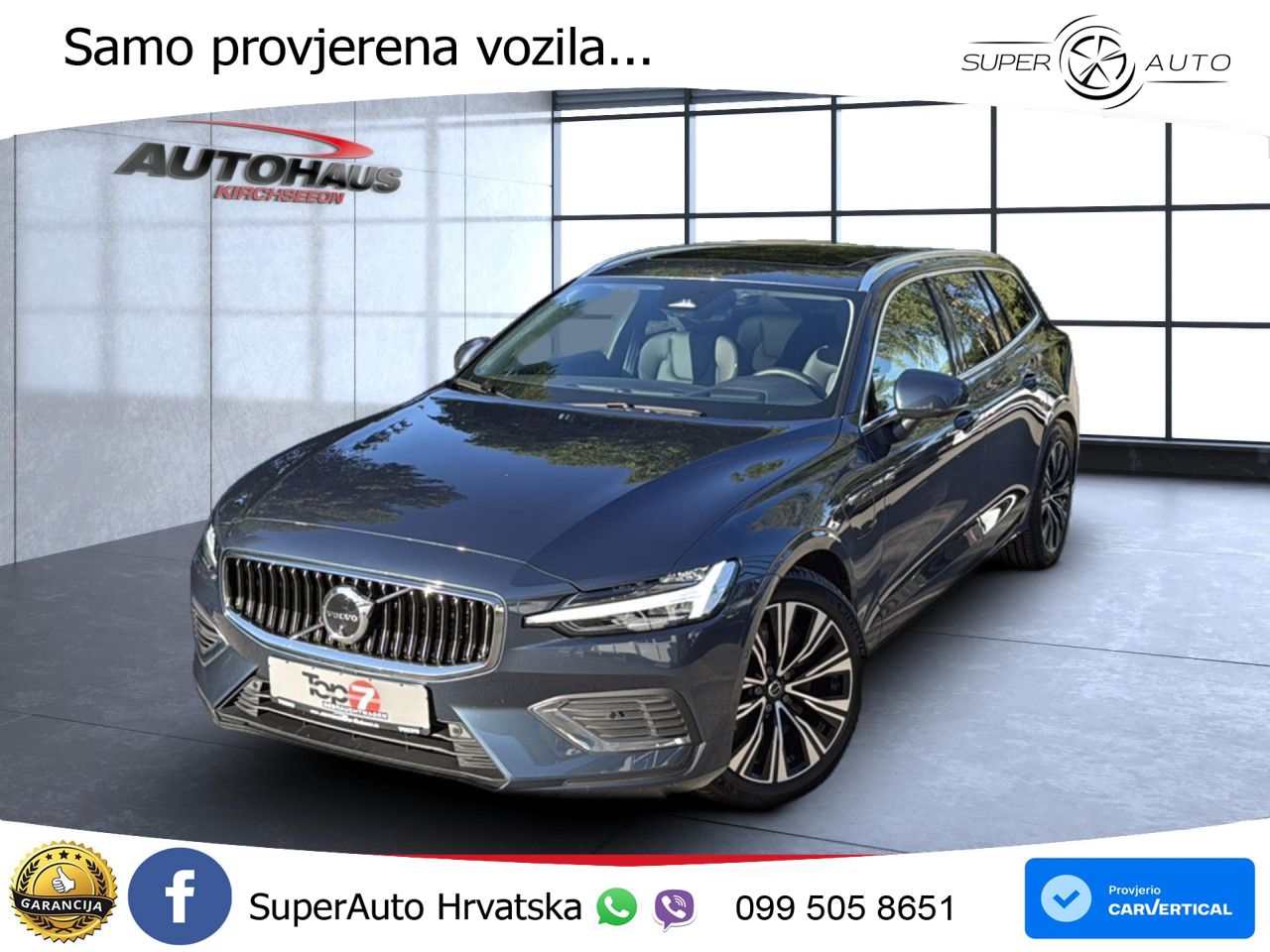 Volvo V60 2.0 T8 AWD Geartronic LED+GR SJED+ACC