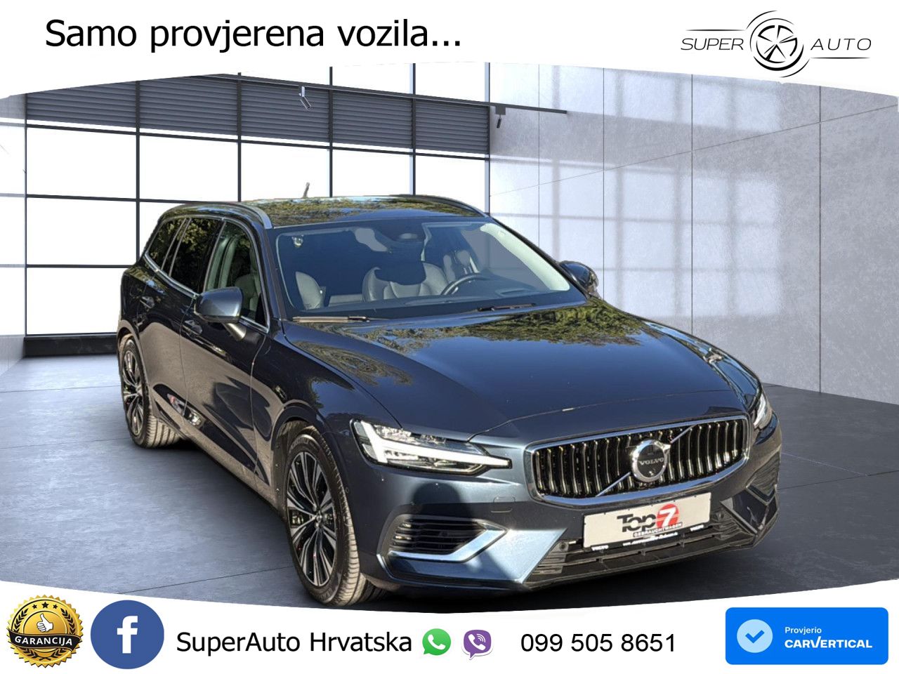 Volvo V60 2.0 T8 AWD Geartronic LED+GR SJED+ACC