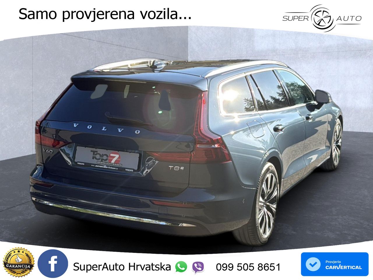 Volvo V60 2.0 T8 AWD Geartronic LED+GR SJED+ACC
